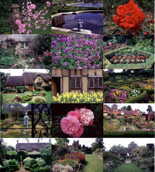 English Gardens Screensaver Kent and the Cotswolds